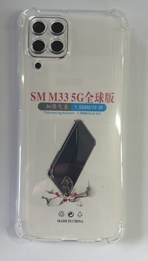 Case Clear ShockProof for Samsung M33