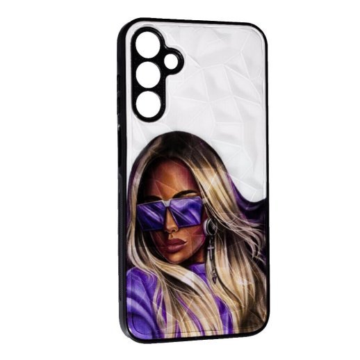 Накладка Prisma Ladies New для Samsung A15 Purple glasses