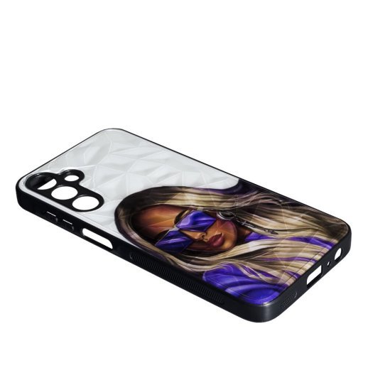 Накладка Prisma Ladies New для Samsung A15 Purple glasses