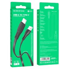 USB кабель BOROFONE BX85 USB - Type-C, чорний