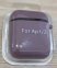 Чохол AirPods 2 Full Case with Microfiber Lavender