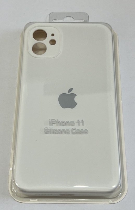 Чохол Silicone Case Copy Apple iPhone 11 Square White 2