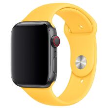Ремінець силіконовий для Apple Watch 38 | 40 | 41mm SMALL SIZE 4_YELLOW