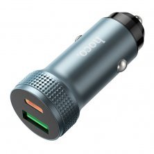 Автомобільний зарядний пристрій HOCO Z49B PD 20W TYPE-C / 18W USB QC 3.0, чорний