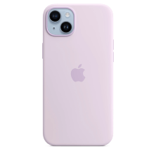 Silicone Case Original With MagSafe and Splash Screen Apple iPhone 14 Plus Lilac