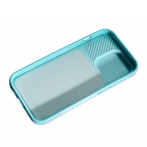 Силіконовий чохол Case Camera для Apple iPhone 14 Pro Light Blue