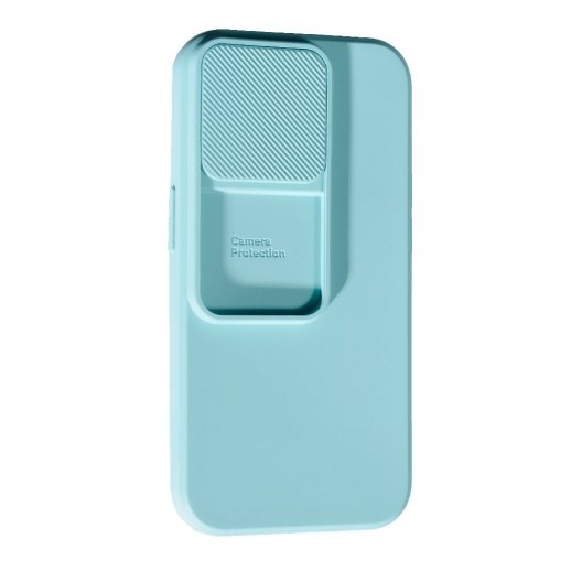 Силіконовий чохол Case Camera для Apple iPhone 14 Pro Light Blue