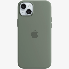 Silicone Case Original With MagSafe and Splash Apple iPhone 15  Cypress