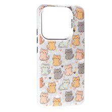 Чохол Soft Milky для Xiaomi Redmi Note 14 (4G) (UA/EUROPE) Cats