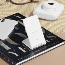 Бездротовий зарядний пристрій BOROFONE BQ16 для телефону БІЛИЙ