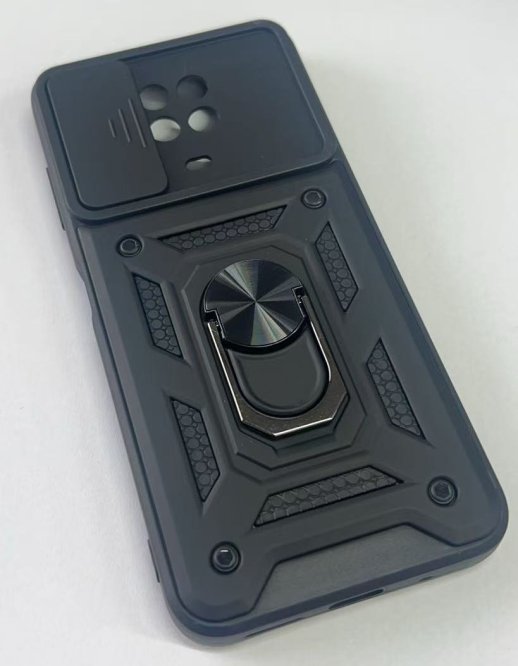 Armor Case With Curtain for Nokia G10 / G20 Dark Blue