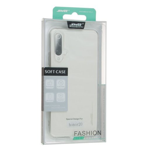Силікон TPU SMTT для Honor 20 Transparent