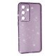 Силікон Clear Shine для Samsung S25 Plus Violet