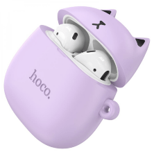 Блютуз Стерео Гарнітура Hoco EW45 Lilac Cat
