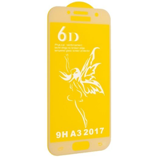 Захисне скло 6D PREMIUM SAMSUNG A320 Galaxy A3 2017