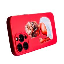 Силікон Case Art для Apple iPhone 14 Pro Max Girl