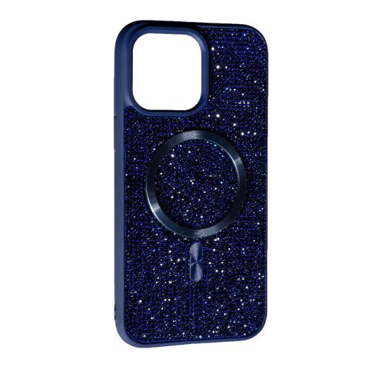 Накладка Diamond Magsafe для Apple iPhone 15 Pro Max Dark Blue
