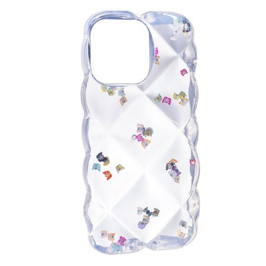 Силікон Summer Puffy для Apple iPhone 15 Pro Max Butterfly