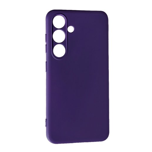 Силікон Case SMTT (AA) для Samsung S24 Dark Violet