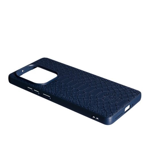 Накладка Santa Barbara Snake для Xiaomi Redmi Note 13 Pro (4G) /Poco M6 Pro (4G) Dark Blue