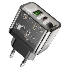 Мережевий зарядний пристрій HOCO N34 TYPE-C PD 20W + USB QC 3.0