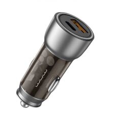 Автомобільний зарядний пристрій WUW C185 USB + TYPE-C 38W (96)