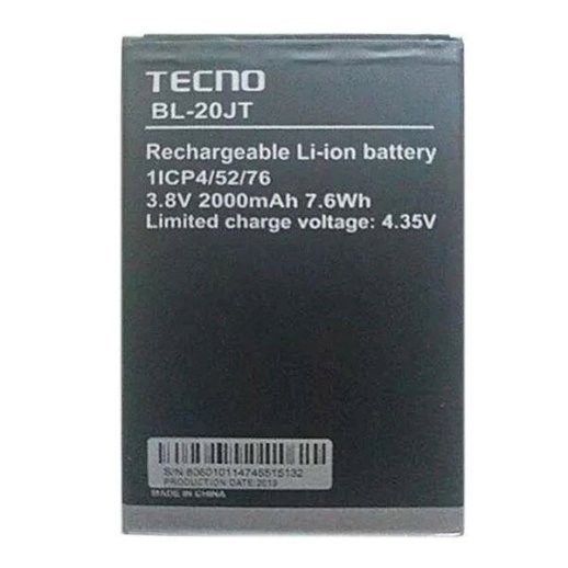 Акумулятор для Tecno BL-20JT / POP F2 LTE