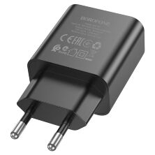 Мережевий зарядний пристрій BOROFONE BA71A Power single port PD20W USB-C