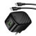 Мережевий зарядний пристрій HOCO CS102A TYPE-C PD 30W / USB QC 3.0 + кабель TYPE-C - TYPE-C, чорний