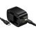Мережевий зарядний пристрій HOCO CS102A TYPE-C PD 30W / USB QC 3.0 + кабель TYPE-C - TYPE-C, чорний