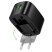 Мережевий зарядний пристрій HOCO CS102A TYPE-C PD 30W / USB QC 3.0 + кабель TYPE-C - TYPE-C, чорний