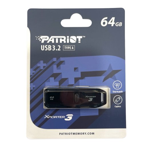 Flash Patriot USB 3.2 Xporter 3 64GB Black