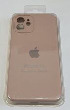 Чохол Silicone Case Copy Apple iPhone 12 Square Pink Sand, 04
