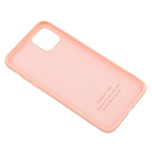 Силіконовий чохол Case SMTT (AA) для Apple iPhone 11 Pro Max Pink