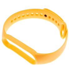 Ремінець силіконовий для XIAOMI MI BAND 5 / 6 / 7 4_YELLOW