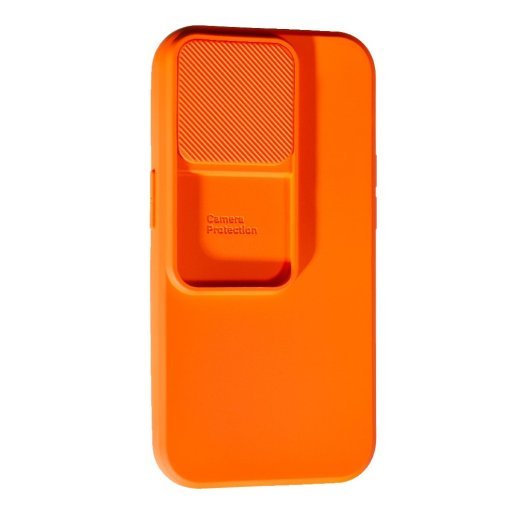 Силіконовий чохол Case Camera для Apple iPhone 14 Pro Orange
