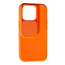 Силіконовий чохол Case Camera для Apple iPhone 14 Pro Orange
