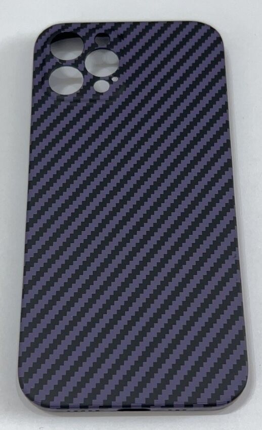 Чохол Carbon With MagSafe for Apple iPhone 12 ProMax Violet