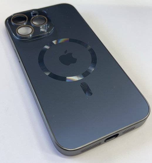 Чехол AG-ACRYLICS  Magsafe for Apple Iphone 14 ProMax Gray Titanium