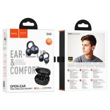 Бездротові навушники HOCO EA5 Duke Ⅲ clip-on true wireless, чорний