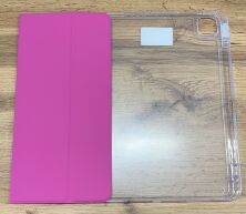 Чехол книжка Smart Case Apple iPad 13 Pro（2024）Pencil Case NEW Rose Red