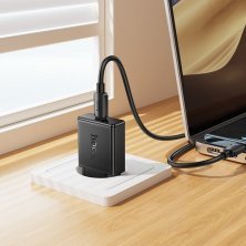 Зарядное устройство HOCO N72 20 Вт PD, один USB-C порт, чёрный