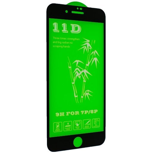 Захисне скло 11D для APPLE IPHONE 7 PLUS / 8 PLUS ЧОРНИЙ
