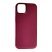 Накладка Leather New для Apple iPhone 14 Plus Bordo