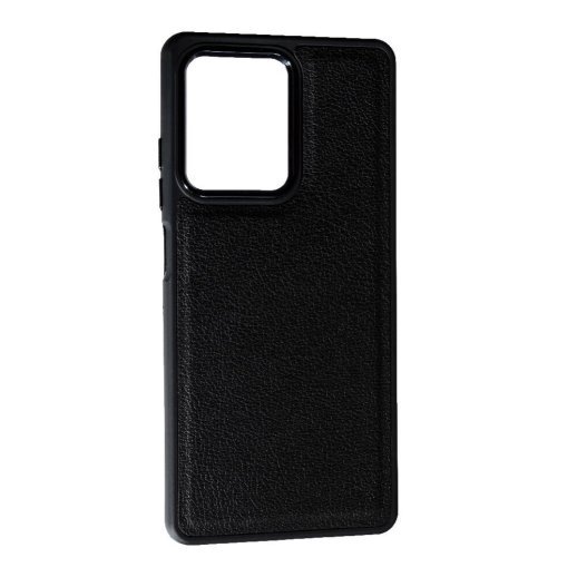 Накладка Leather Case для Xiaomi Redmi Note 12 Pro Plus Black