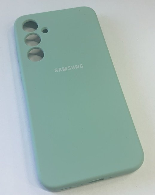 Чохол Silicone Case for Samsung A35 Dark Green