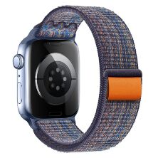 Ремешок Hoco WA25 для Apple Watch 42мм | 44мм | 45мм | 49мм, dynamic royal blue with orange