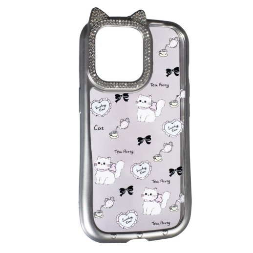 Силікон Cute Case для Apple iPhone 15 Pro Max Tea Party