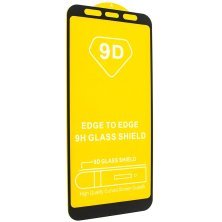 Захисне скло 9D SAMSUNG A605 Galaxy A6 Plus 2018 ЧОРНИЙ