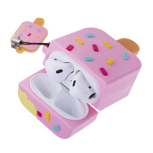 Чохол Fashion для AirPods 1 / 2 Ice Cream Pink